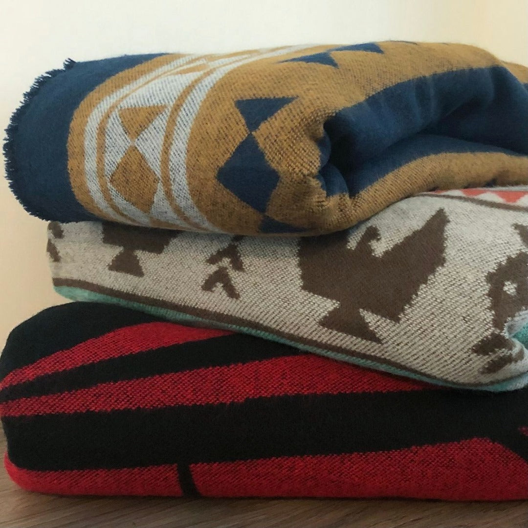 Woven Art Blanket
