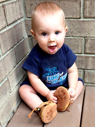 Baby Bear Paw Moccasin Slippers