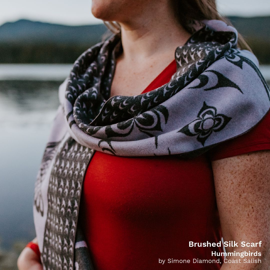 Brushed Silk Scarf