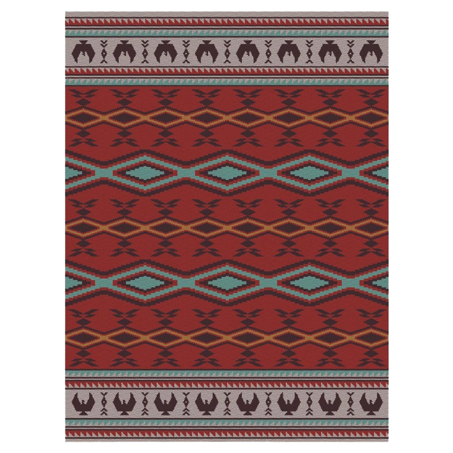 Woven Art Blanket