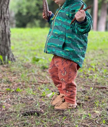 Baby Bear Paw Moccasin Slippers