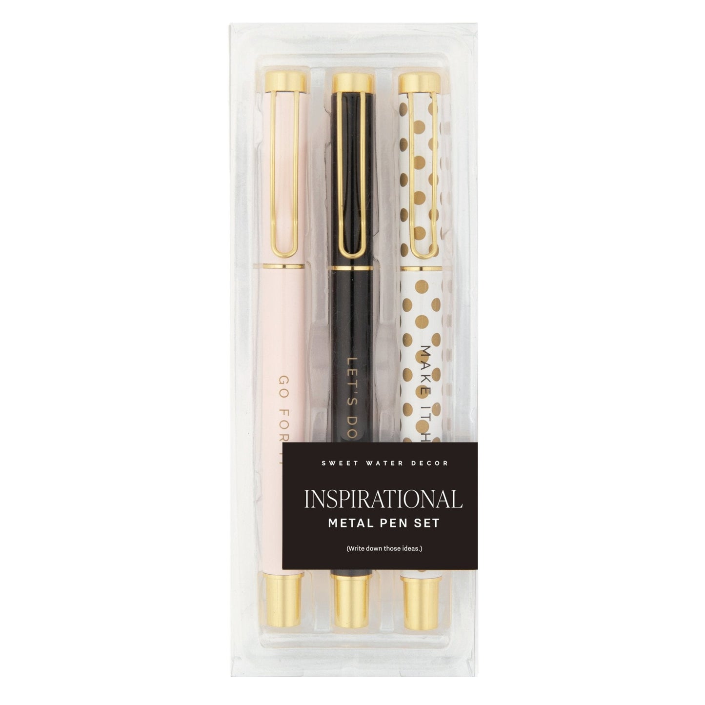 Inspirational Ballpoint Pens - 3 Pack