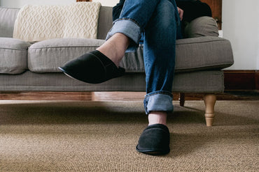 Men's Sheepskin Slip-On Mules
