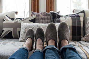 Felt Slip-On Slippers