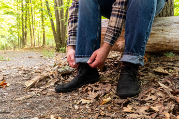 Men's Modern Chukka Ankle Moccasin Boots