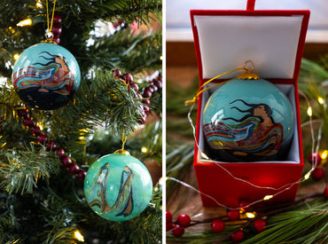 Maxine Noel Glass Ornament