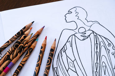 Indigenous Art Colouring Books