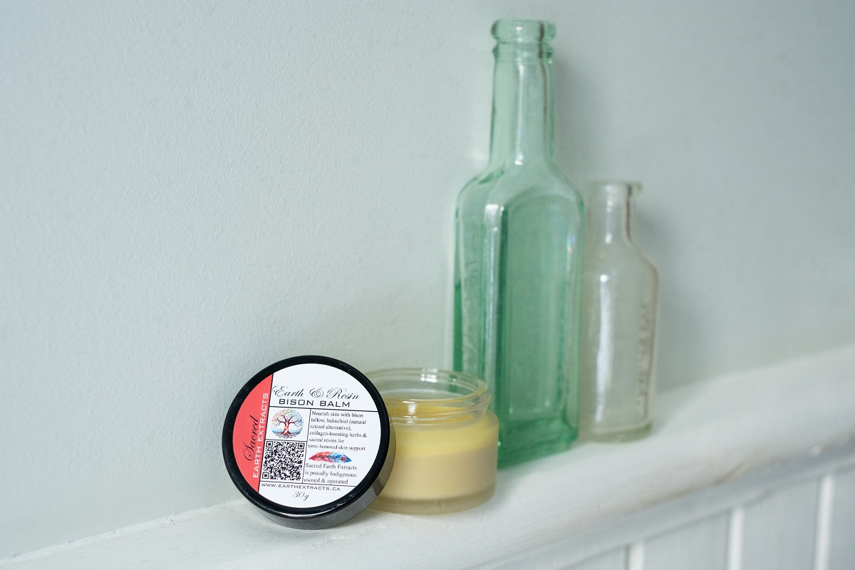 Earth Extracts Earth & Resin Bison Tallow Balm