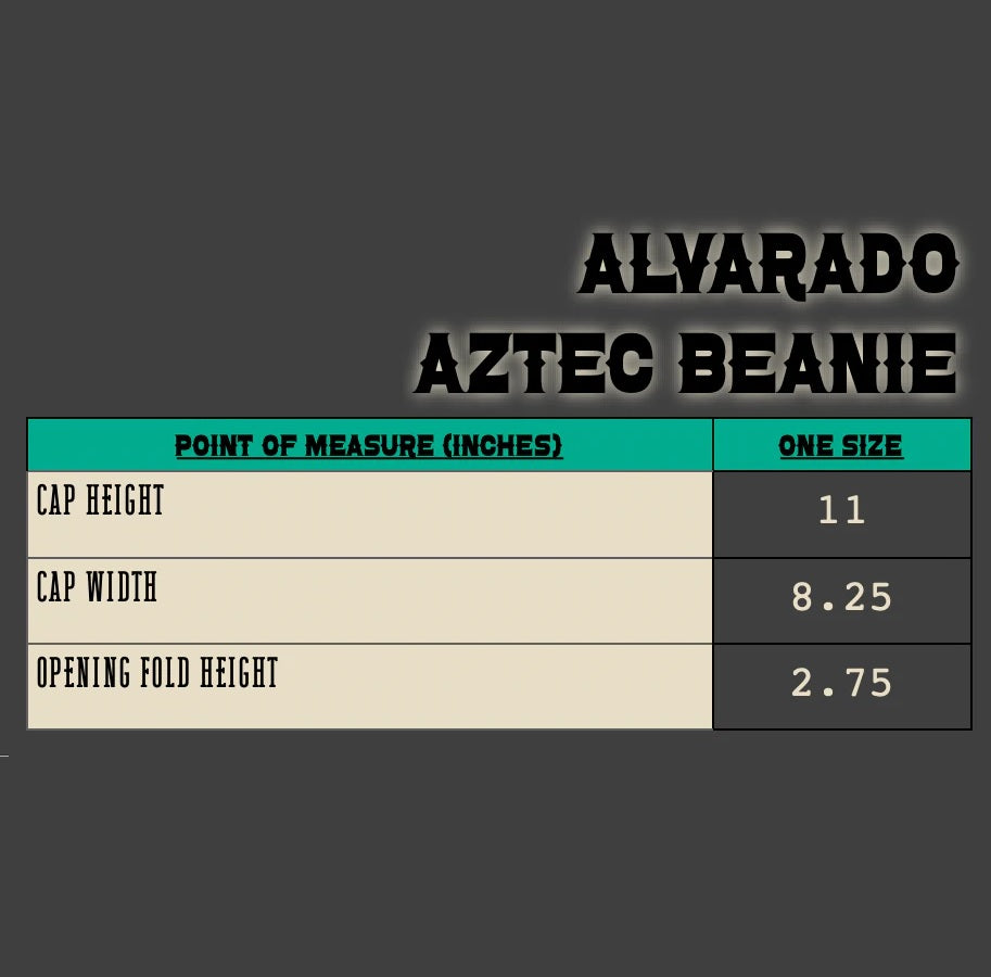 Alvarado Aztec Beanie