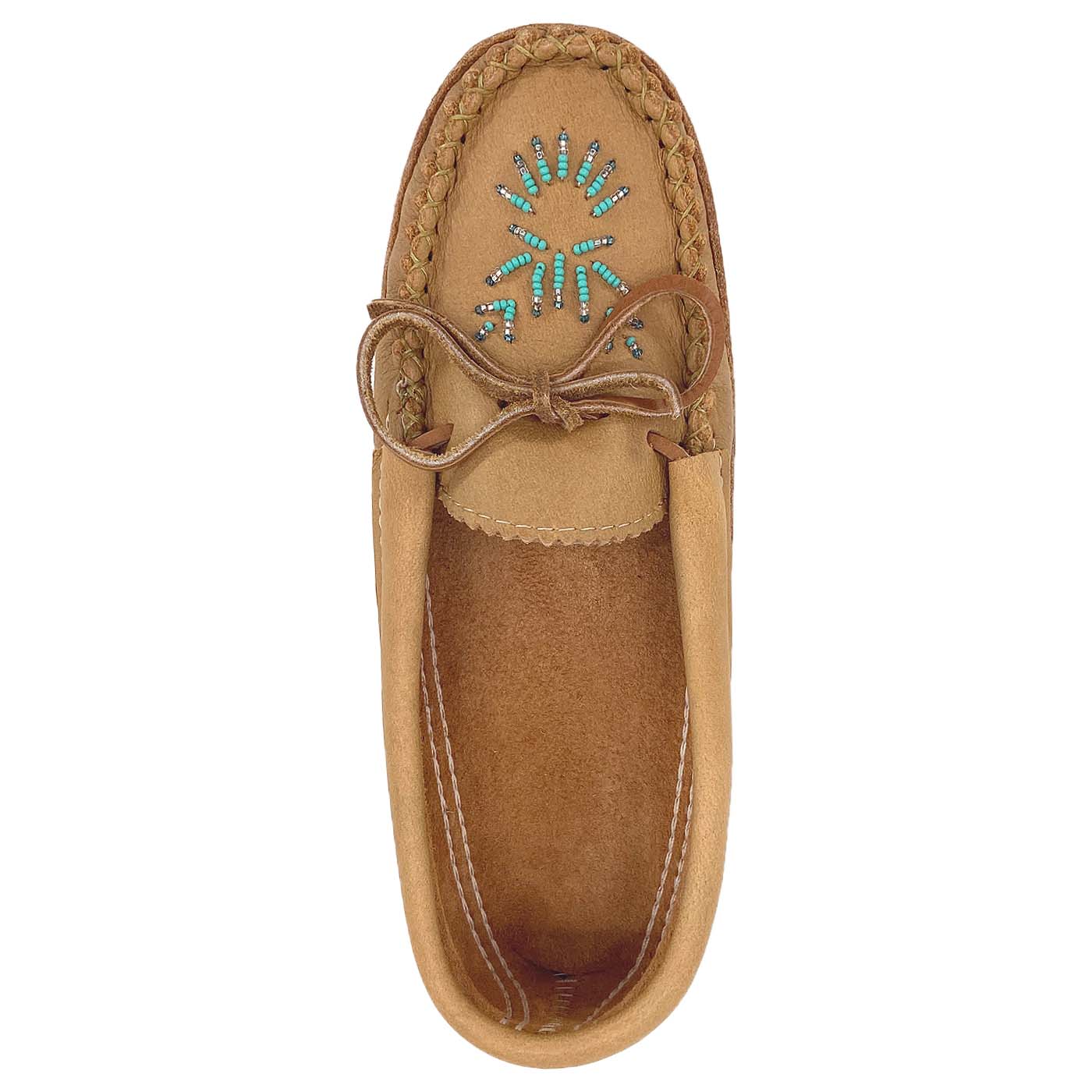 Women's Beaded Moccasin Slippers