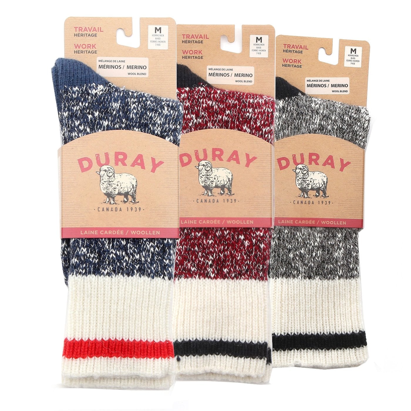 Men's Wool Socks (3 Pack)