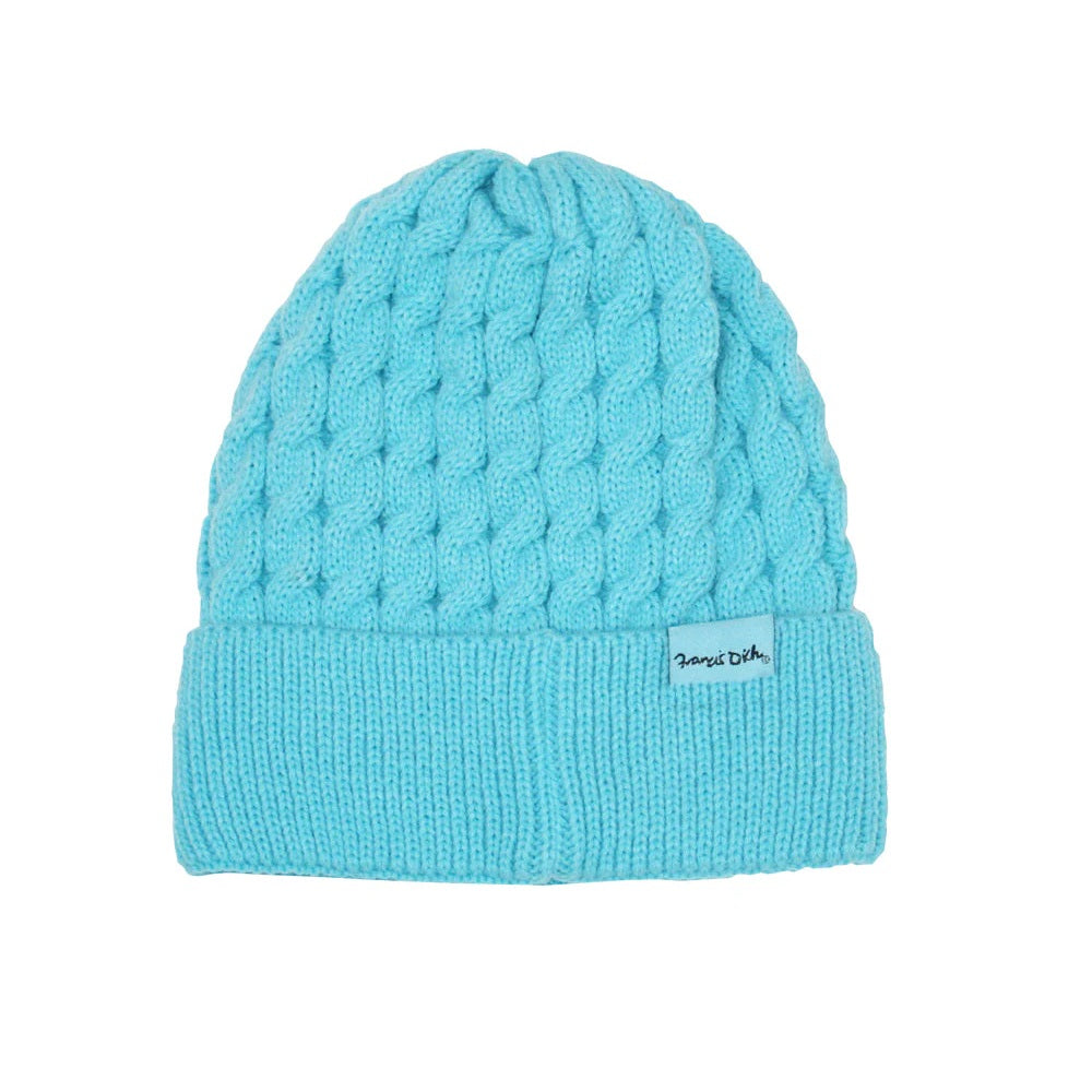 Embroidered Knitted Hat