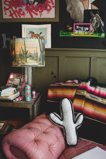 Cactus Accent Pillow