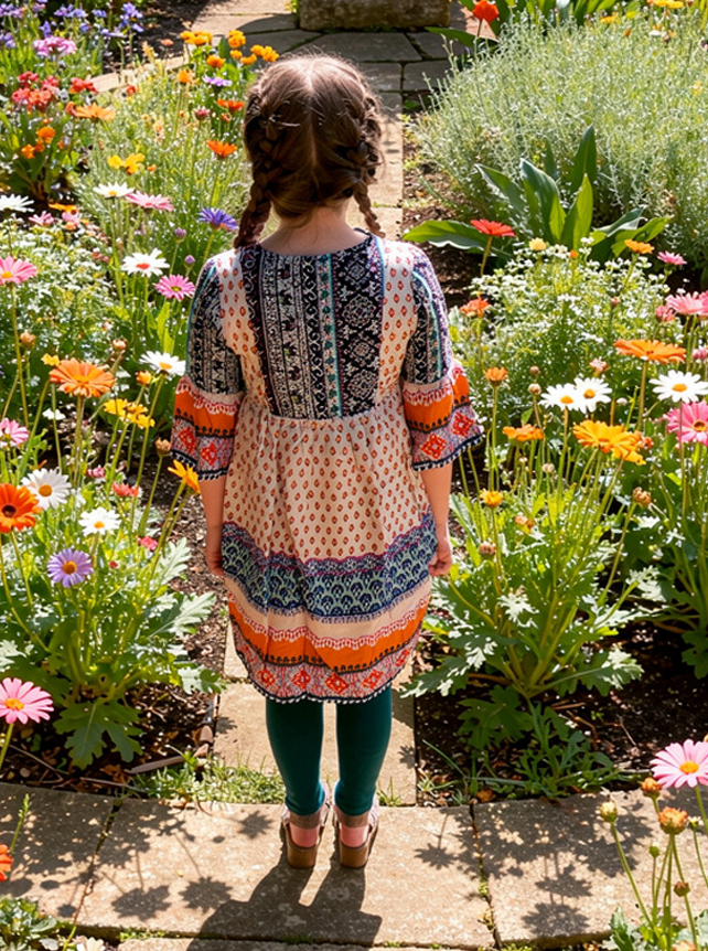 Girls Bohemian Dress