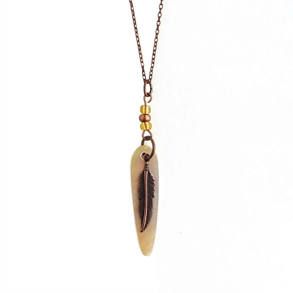 Mother of Pearl Shell Necklace