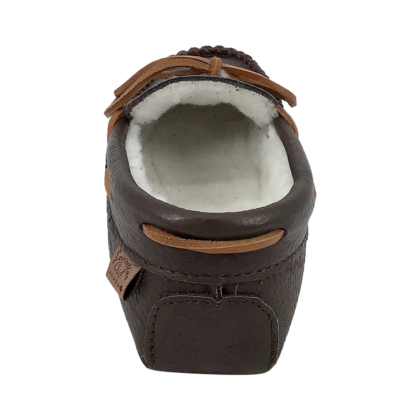 Men's Lined Moccasin Slippers