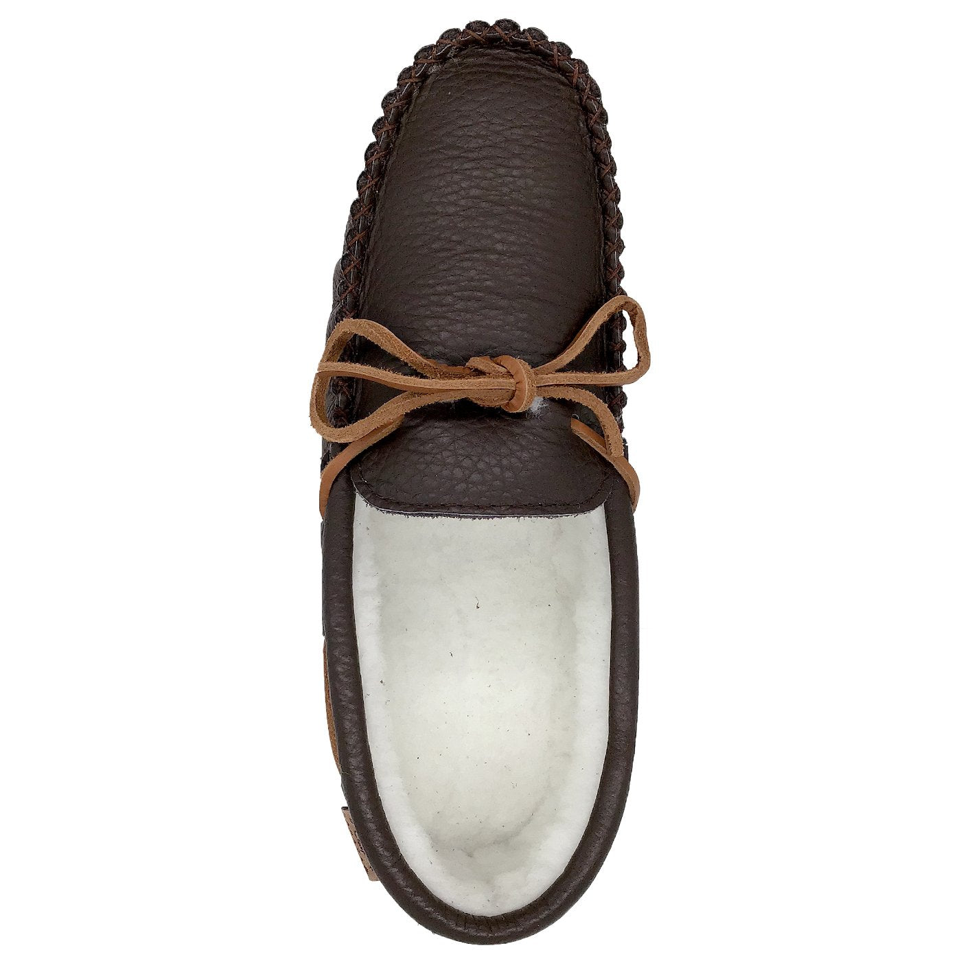 Men's Lined Moccasin Slippers
