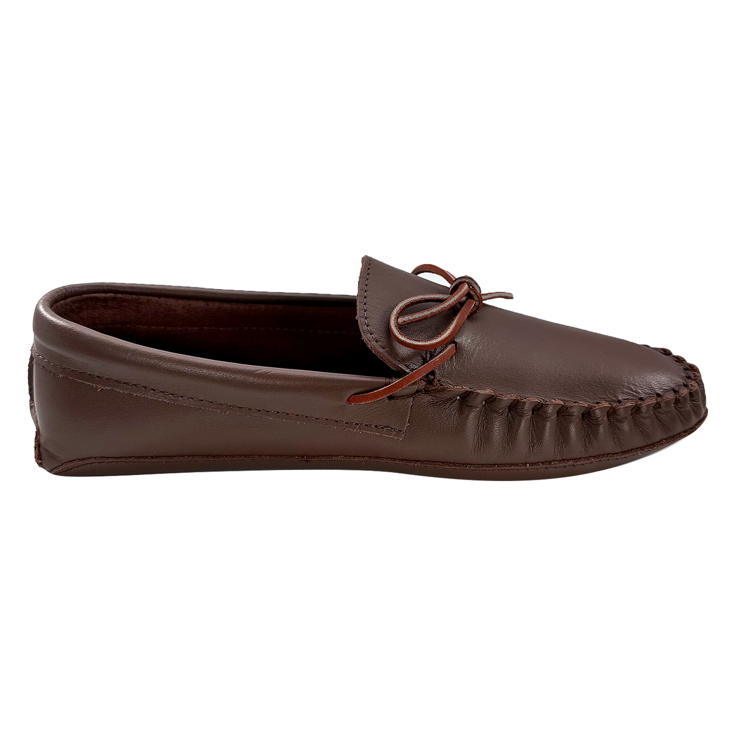 Men's Leather Moccasin Slippers (Clearance)