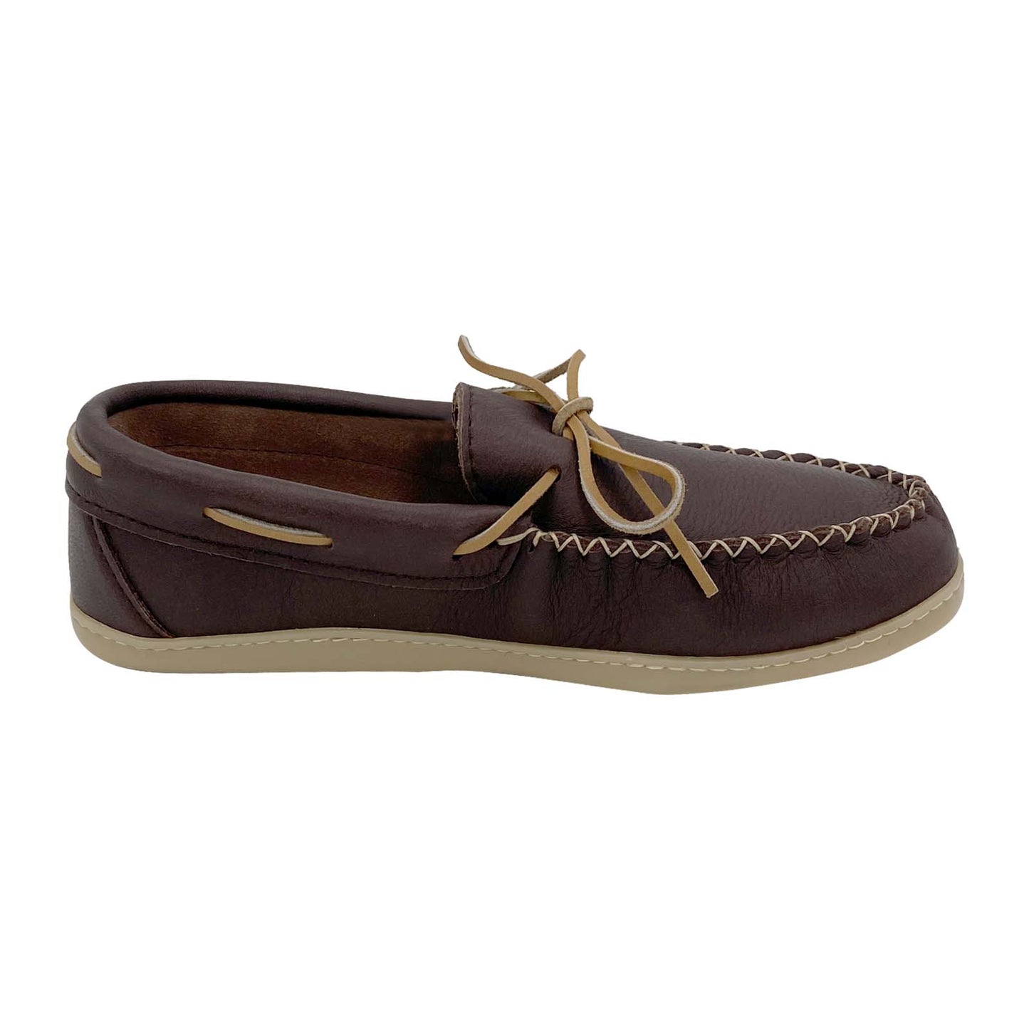 Men's Moose Hide Memory Foam Moccasin Shoes