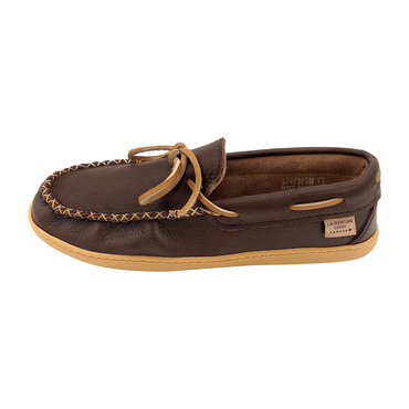 Men's Memory Foam Wide Leather Moccasin Shoes