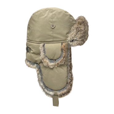 Aviator Hat with Rabbit Fur