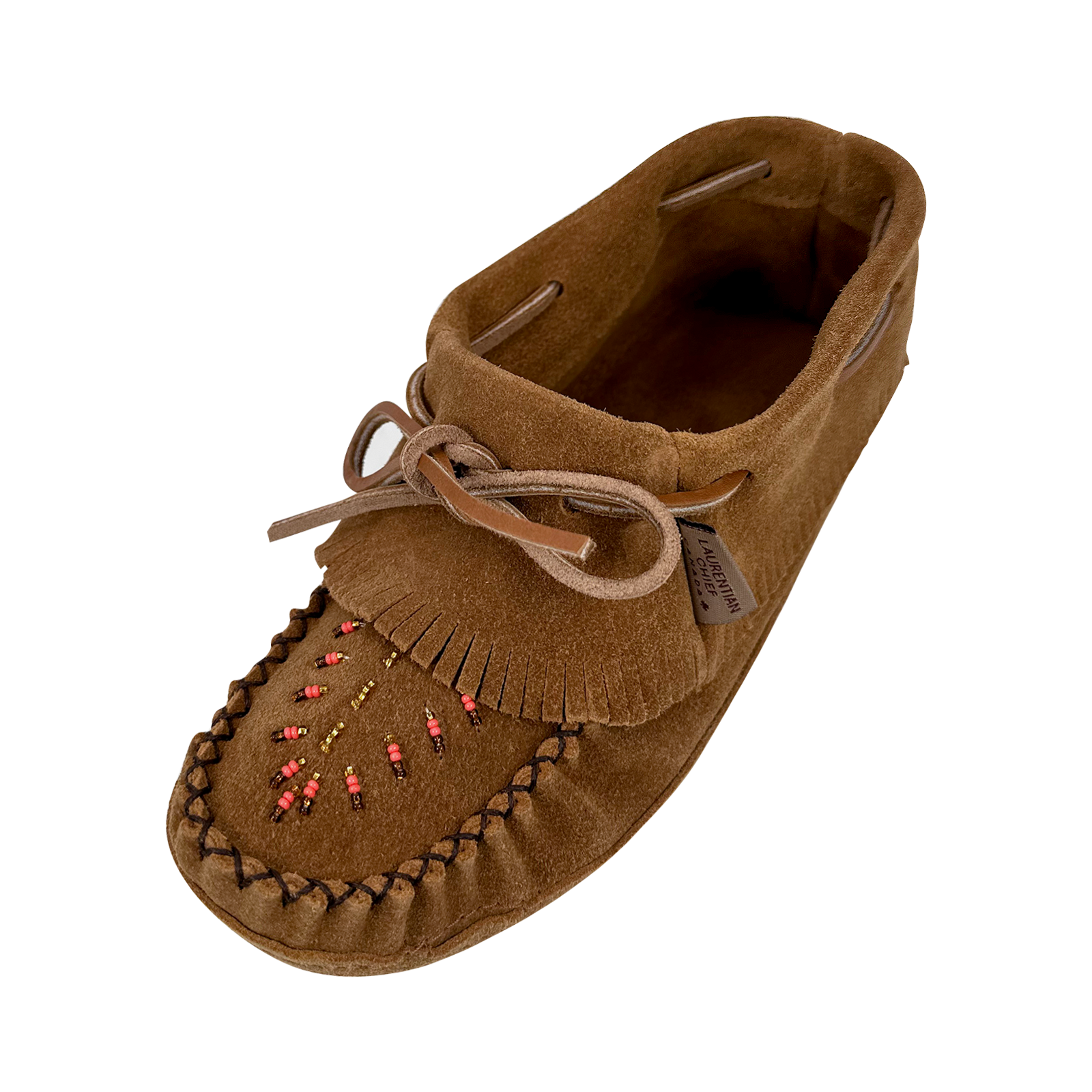 Women's beaded moccasin boots sale