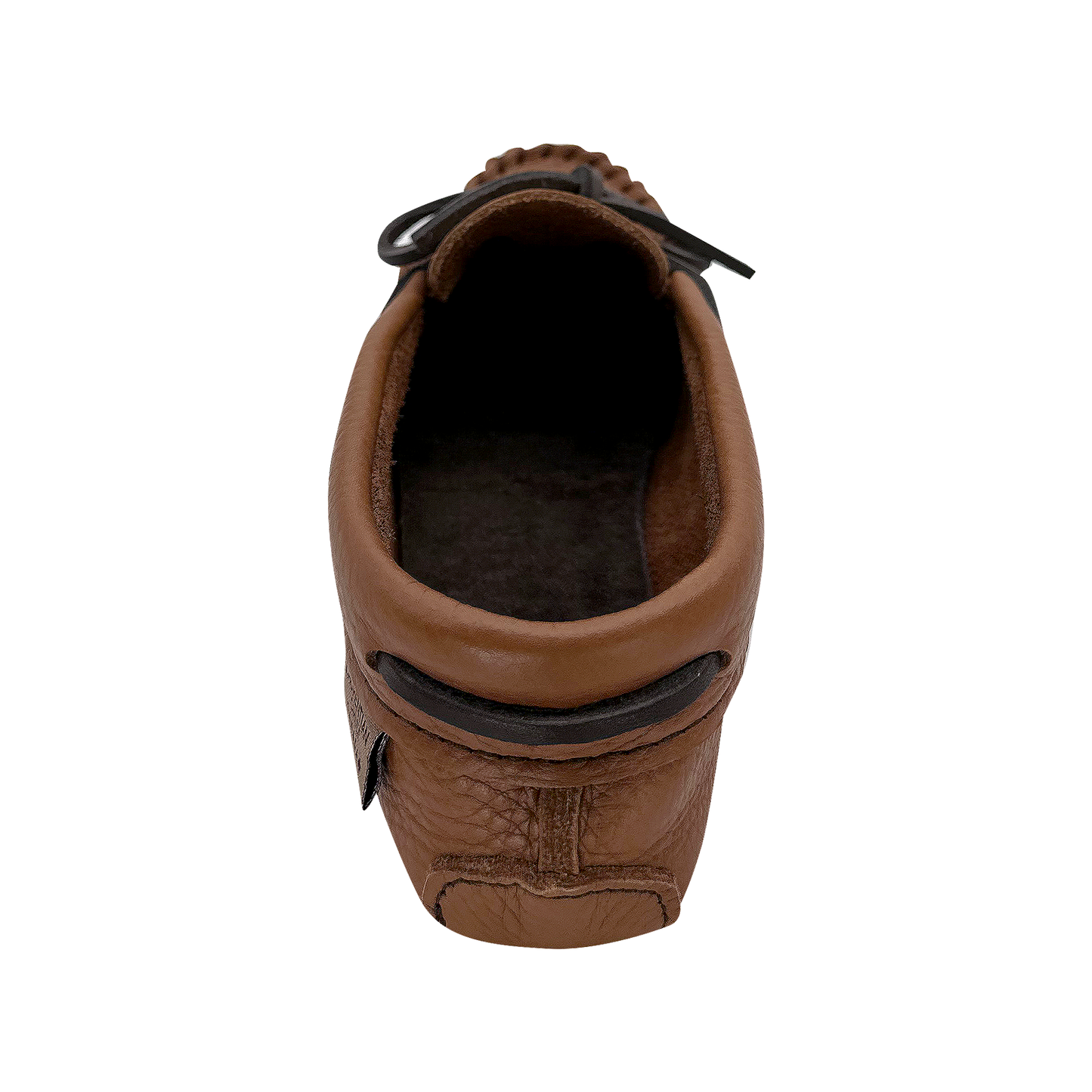 Women's Elk Hide Leather Beaded Moccasin Slippers