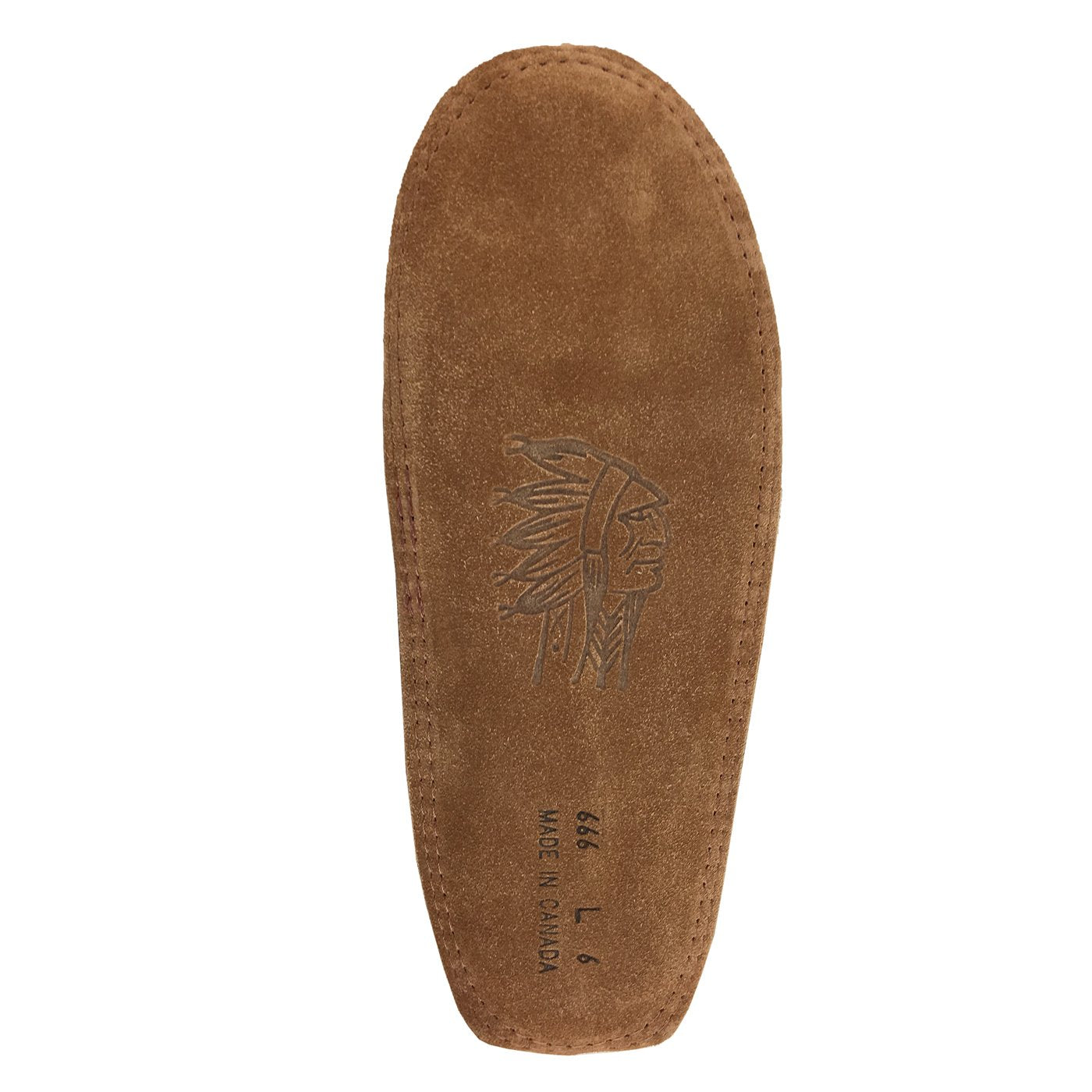 Women's Rabbit Fur Maple Leaf Moccasin Slippers