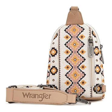 Aztec Print Crossbody Sling Chest Bag (Clearance)
