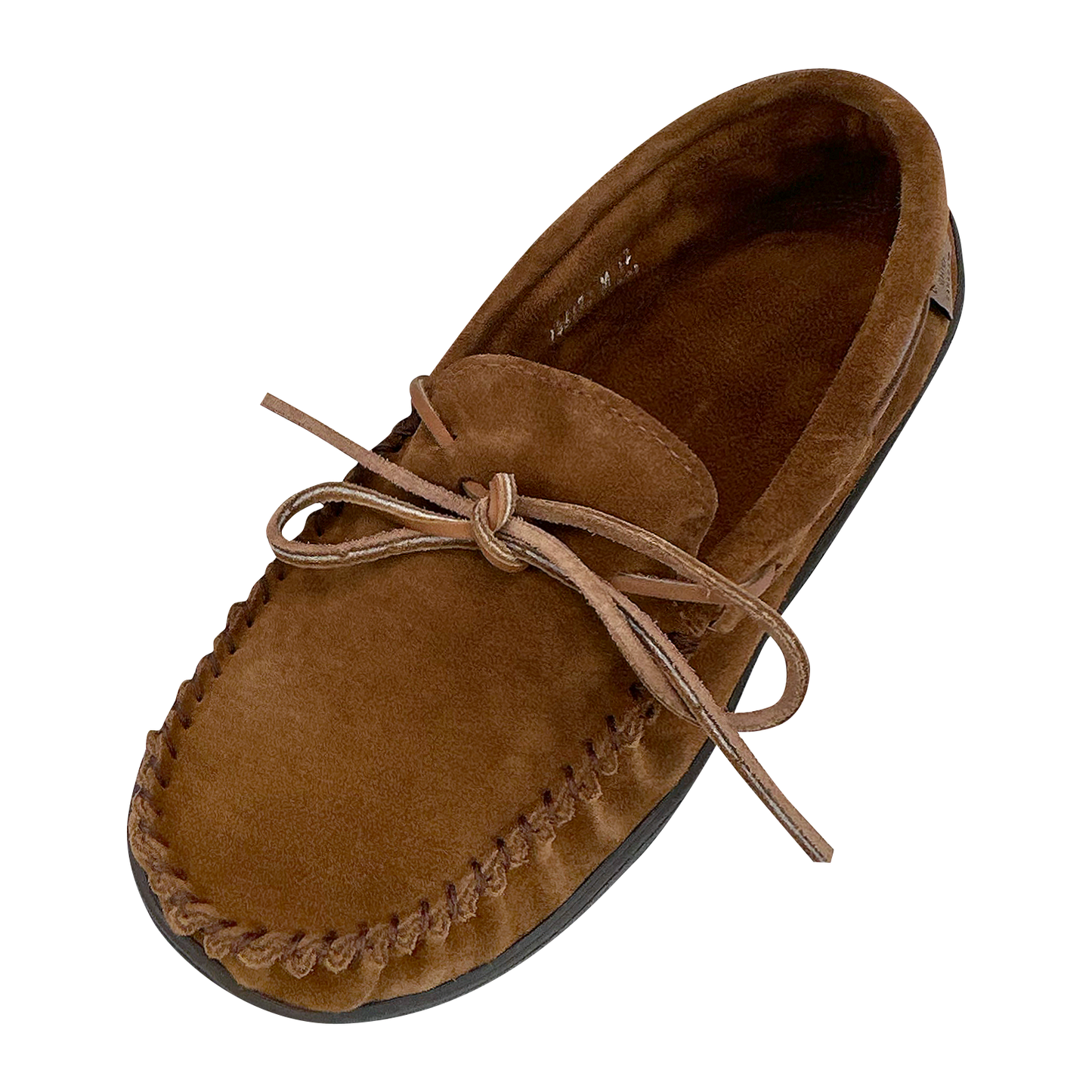 Men's Wide Suede Moccasin Shoes
