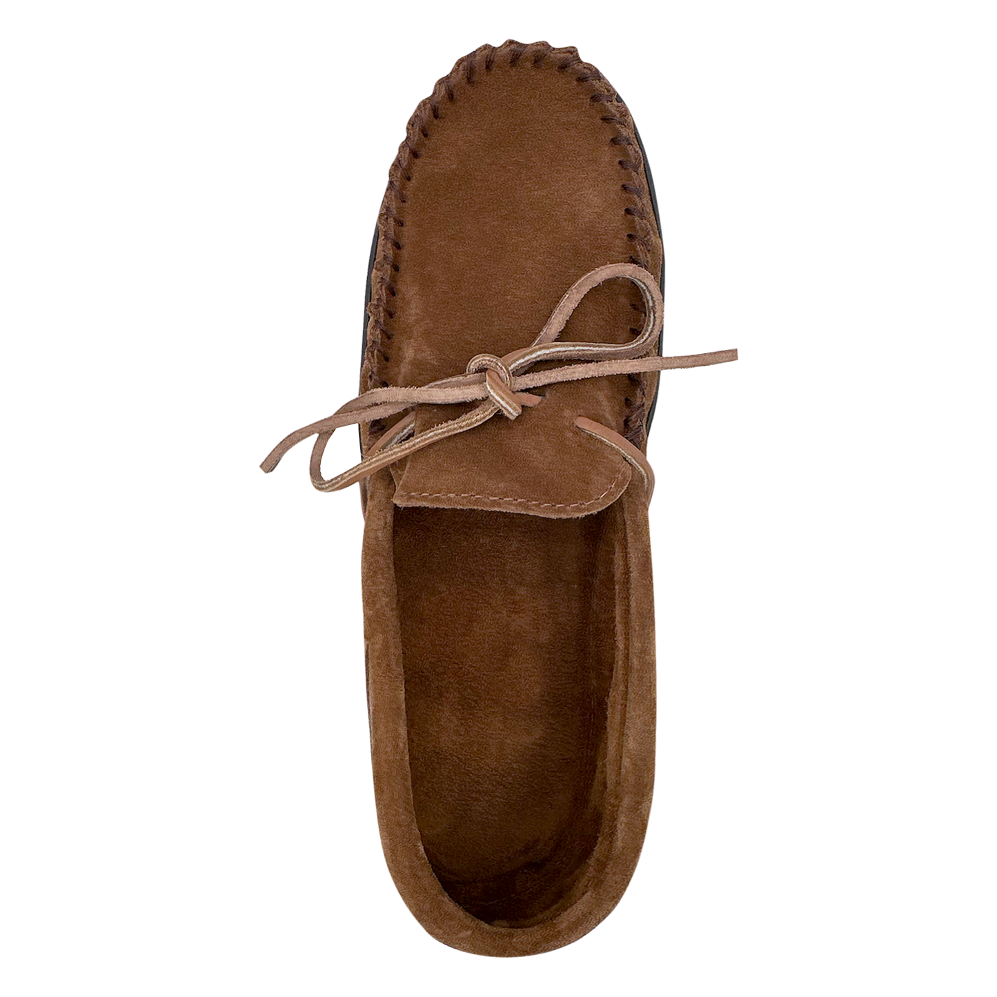 Men's Wide Suede Moccasin Shoes