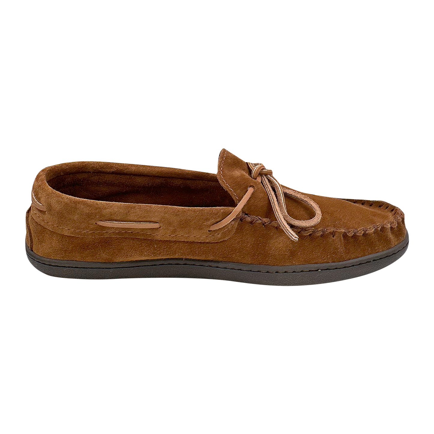 Men's Wide Suede Moccasin Shoes