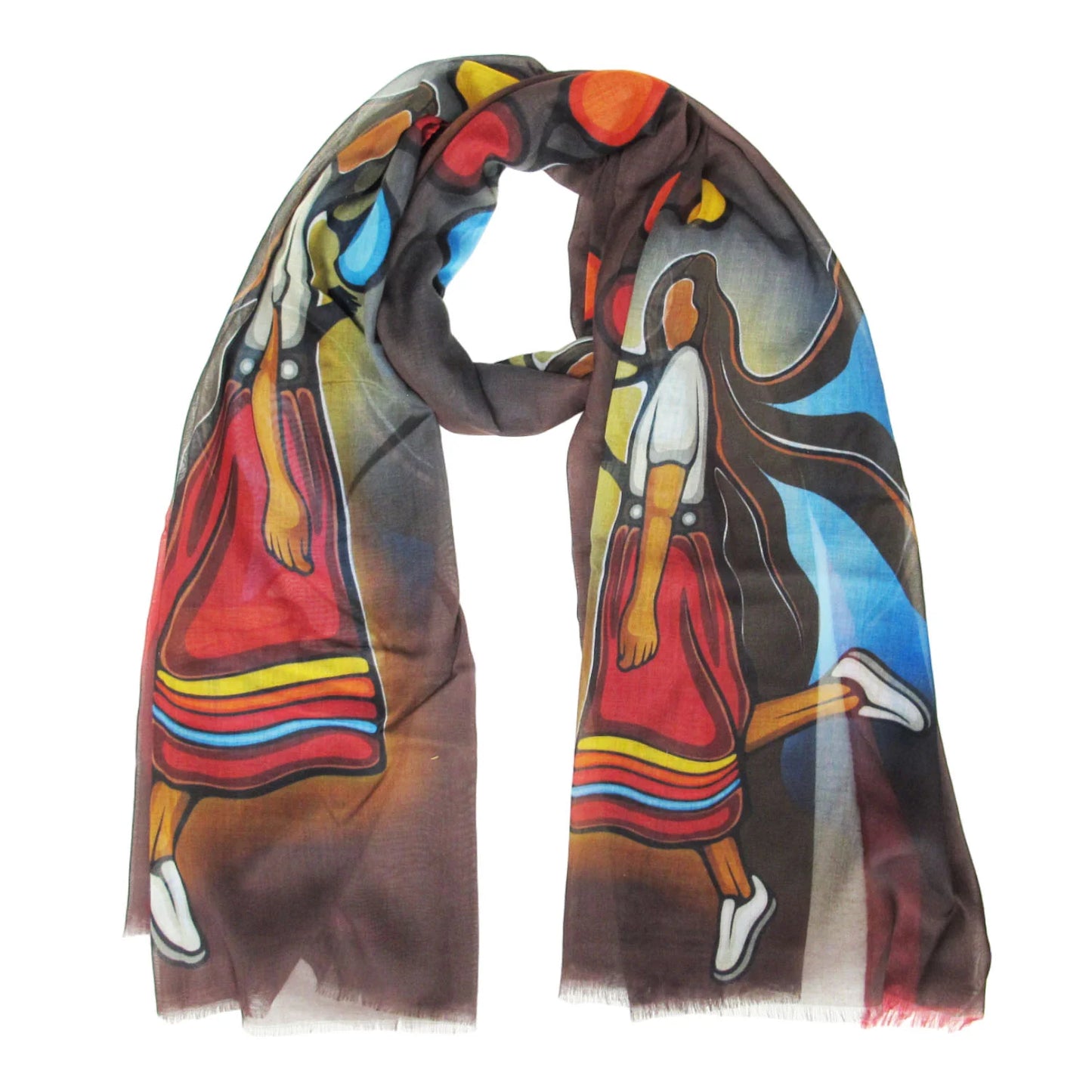 Indigenous Art Eco-Scarf