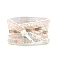 Natural Stone Boho Wrap Bracelets