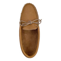 Men's Deer Touch Leather Moccasin Slippers