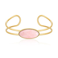 Western Natural Stone Cuff Bracelet