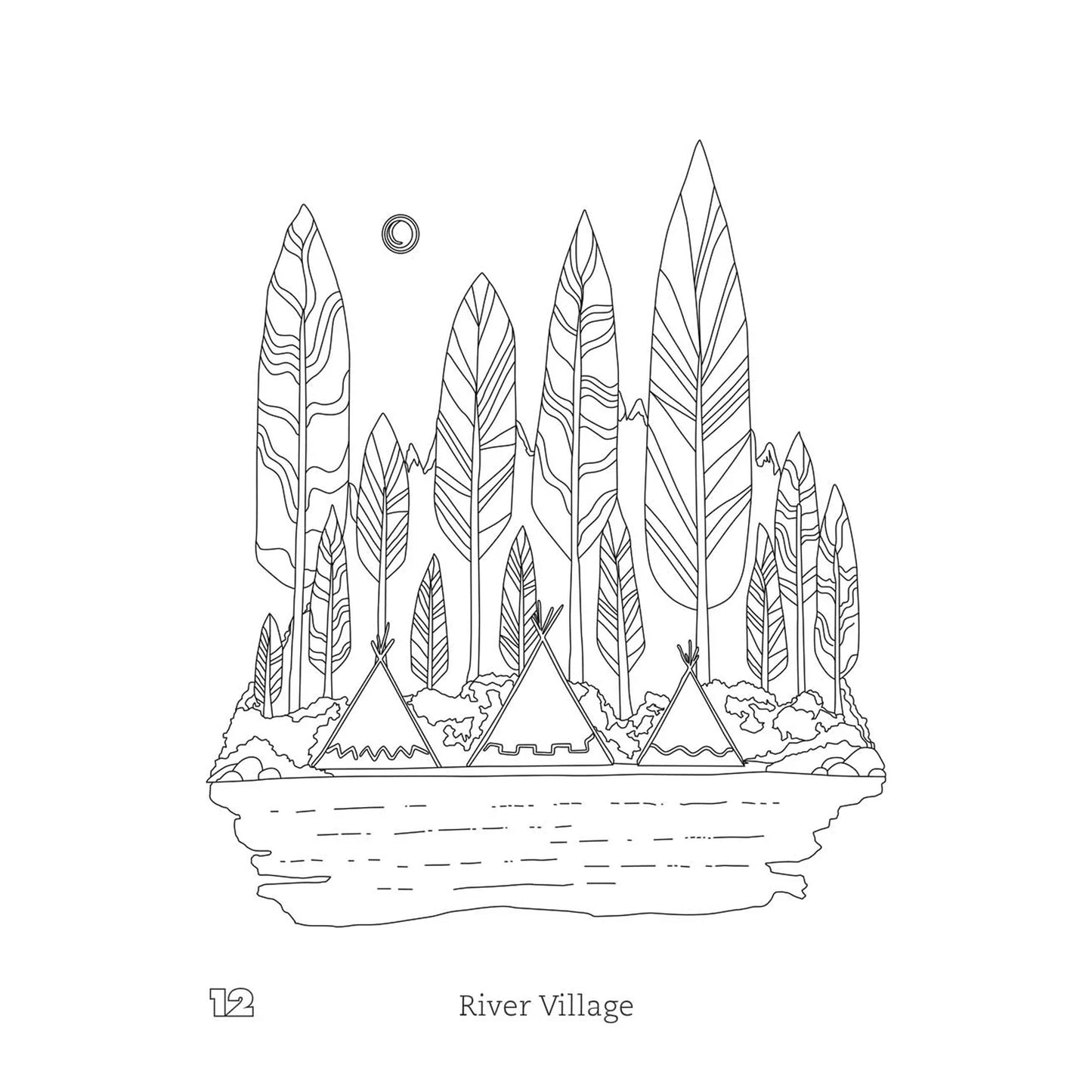 Indigenous Art Colouring Books