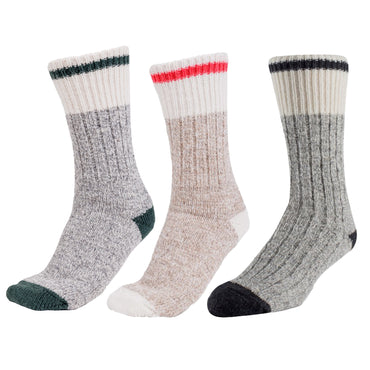 Men's Marled Wool Socks (3 Pack)