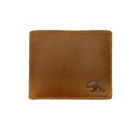 Brown Bear Leather Wallet