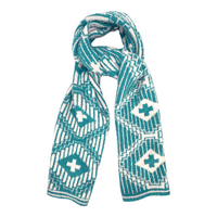 Aztec Knit Scarf
