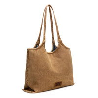 Denim Canvas Tote Bag