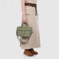 Multi Pocket Small Crossbody Tote