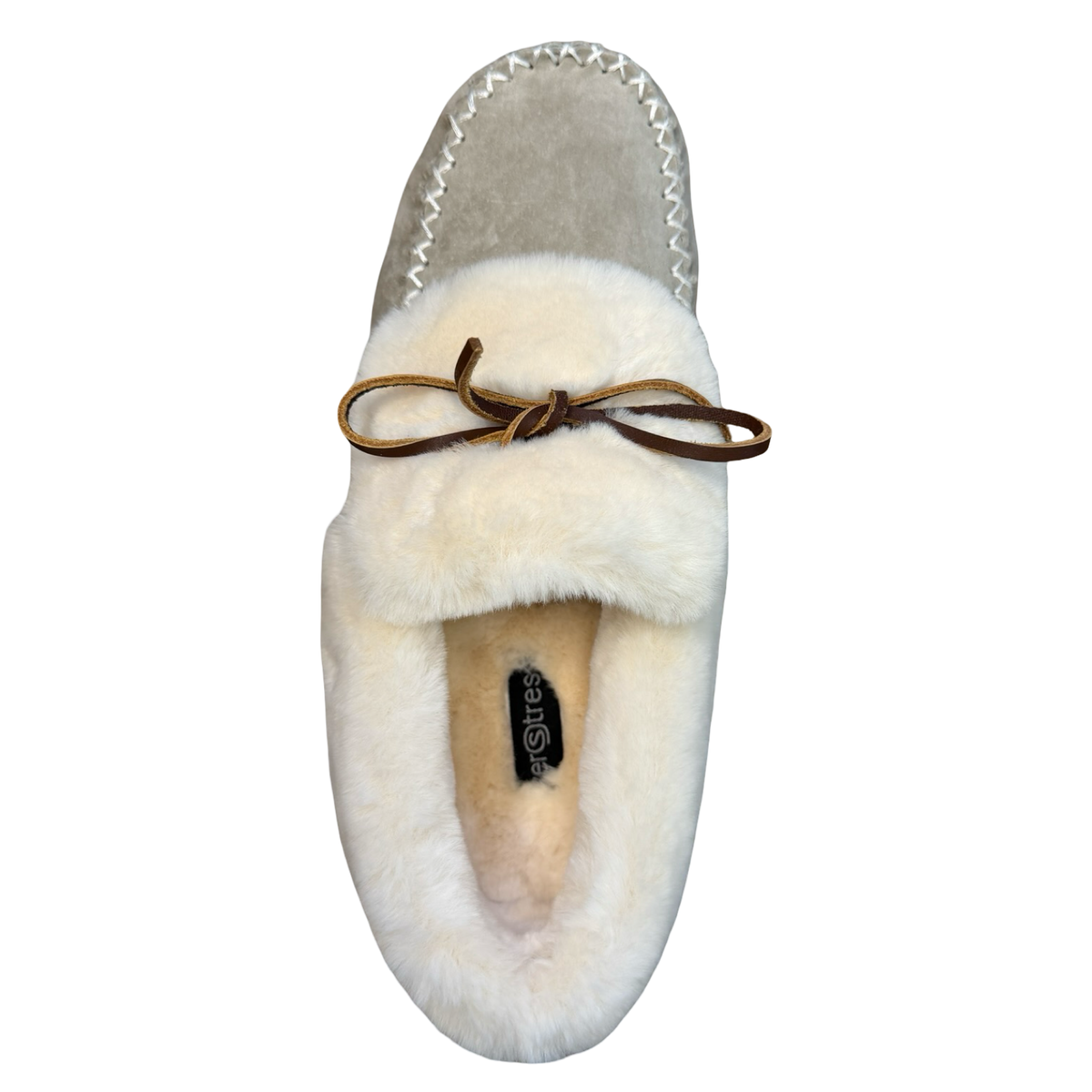 Women's Lynette Lined Suede Slippers with Sole (Clearance - Final Sale)