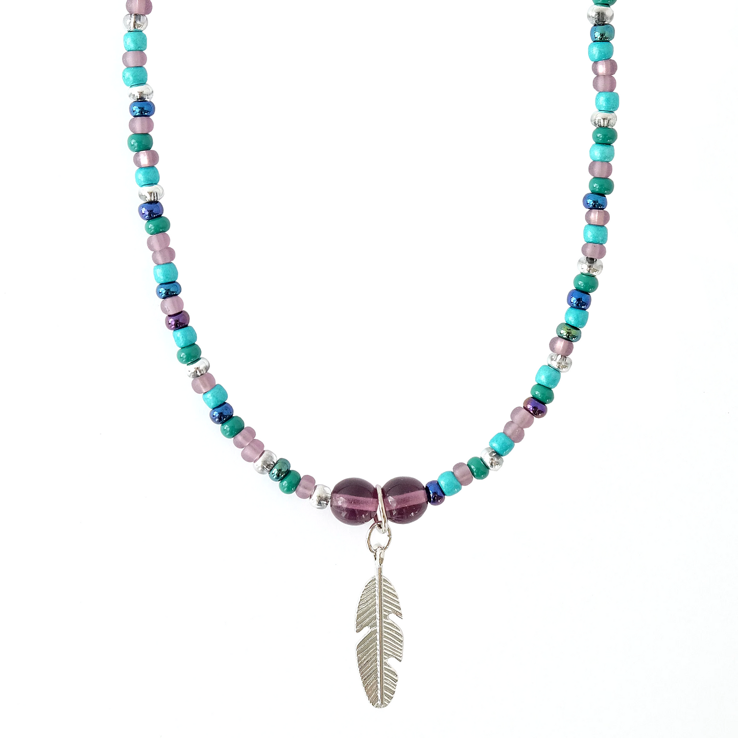 Glass Beaded Necklace