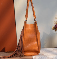 Tool Fringe Collection Wide Tote Bag