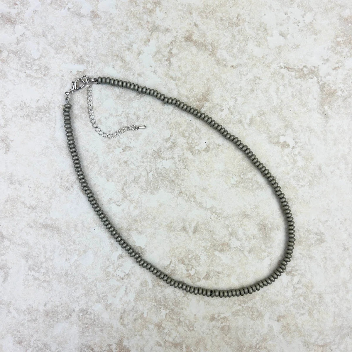 Navajo Pearl Silver-Tone Bead Necklaces
