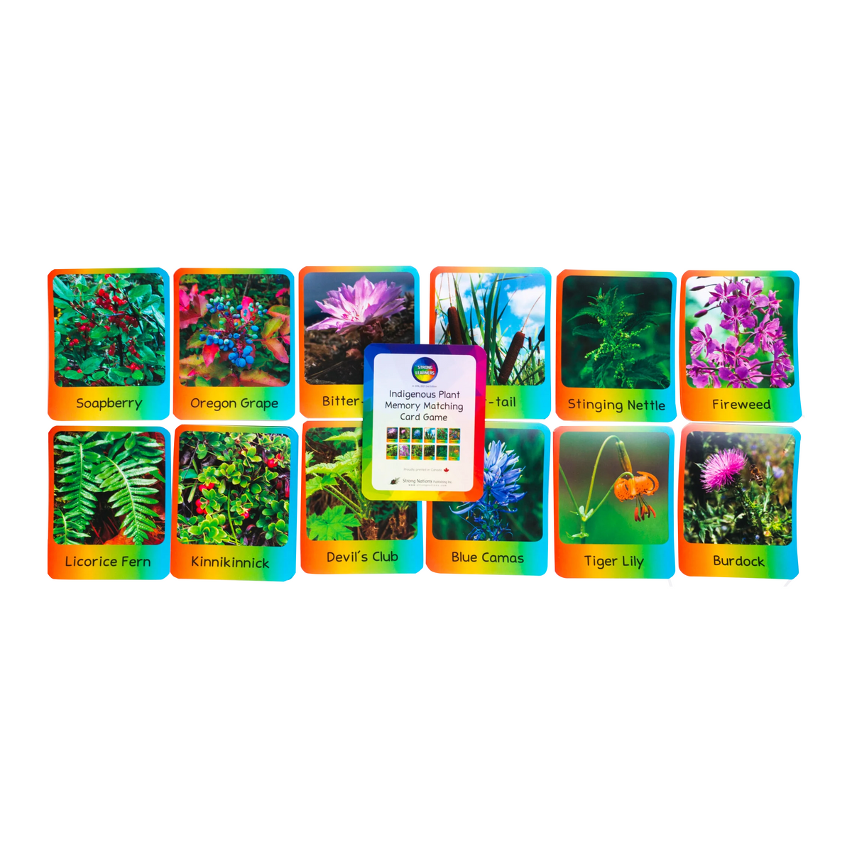 Indigenous Plants Memory Matching Cards