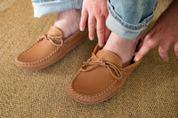 Men's Wide Moccasin Slippers