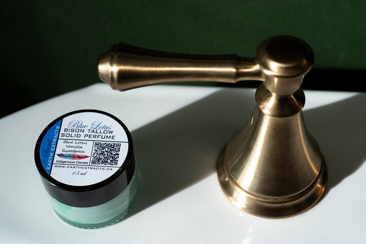 Earth Extracts Blue Lotus Bison Tallow Perfume