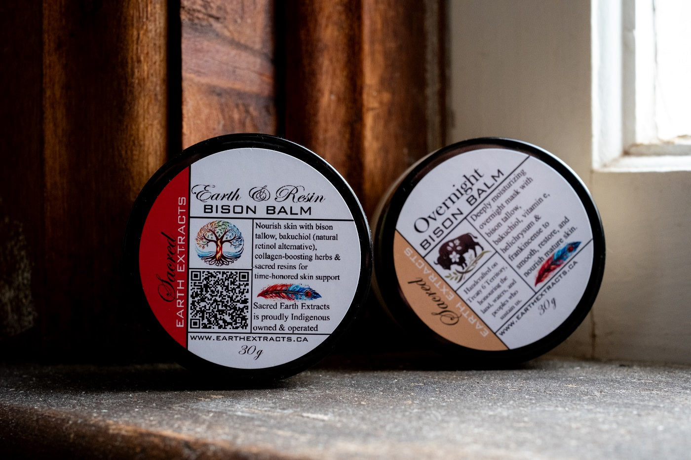 Earth Extracts Earth & Resin Bison Tallow Balm